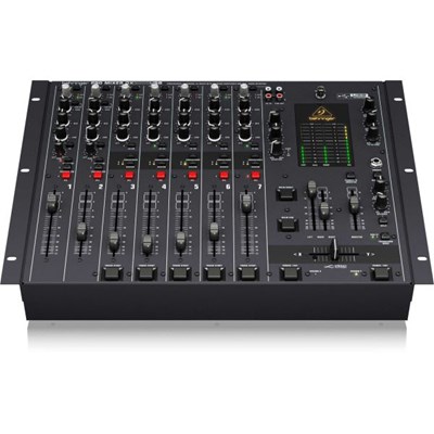 BEHRINGER DX2000USB MIXER  Professional 7-Channel DJ Mixer with INFINIUM 'Contact-Free' VCA Crossfader and USB/Audio Interface , ultra-low noise DJ mixer with state-of-the-art phono preamps